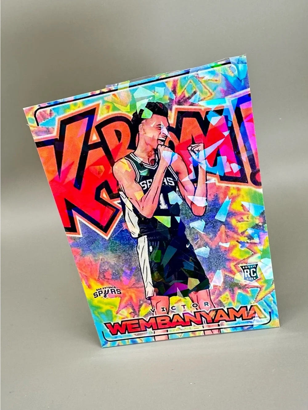 Victor Wembanyama Rookie Panini Kaboom #11 Novelty Basketball Card.